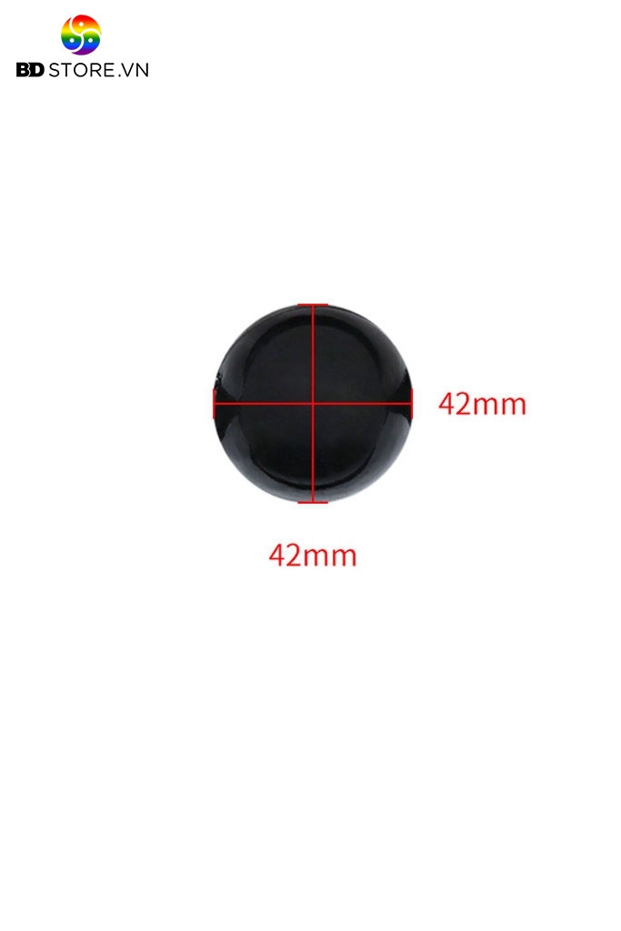 BDT1015 - Ball gag trơn silicon có khẩu trang bịt miệng đường kính 4.2cm