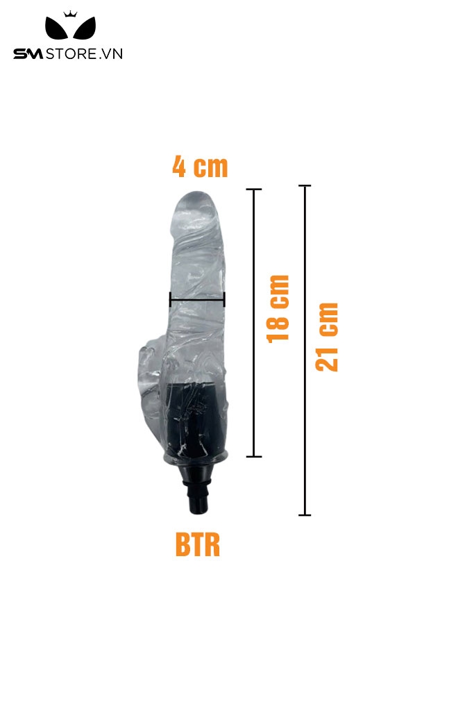 SMT264 - Máy làm tình cầm tay đường kính 12-13cm làm bằng nhựa