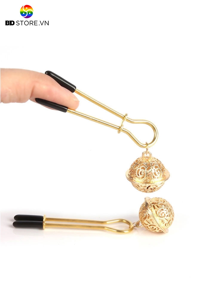 BDT034 - Kẹp ti dạng thanh có nấc điều chỉnh gắn chuông dài 8.5cm