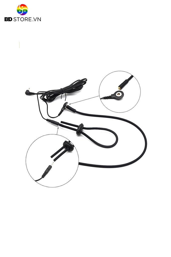 BDT901 - Sounding kích điện silicon co giãn có rung kèm dây nối