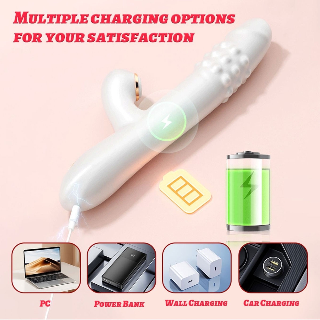 BDT2405 - Cu giả tự động rung hút thụt có bi nổi tỏa nhiệt dài 24.5cm