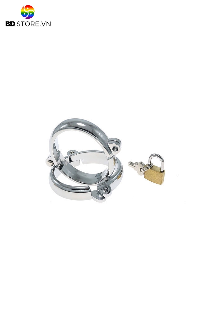 BDT270 - Còng tay chân hình oval chất liệu inox cao cấp có 4 size