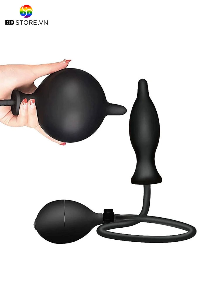 BDT1113 - Anal pump silicon với phích cắm trơn nhọn dài 50cm