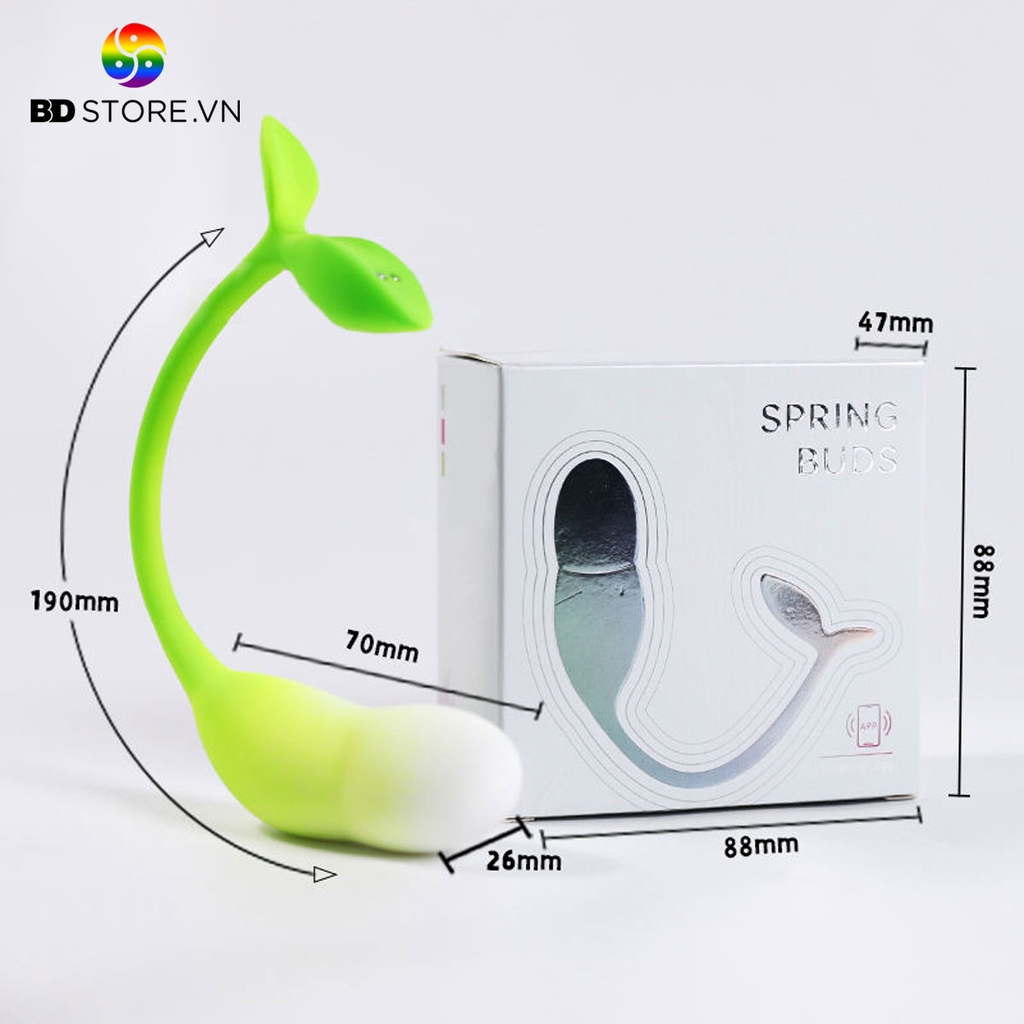 BDT1248 - Trứng rung ngụy trang cây mầm điều khiển qua APP
