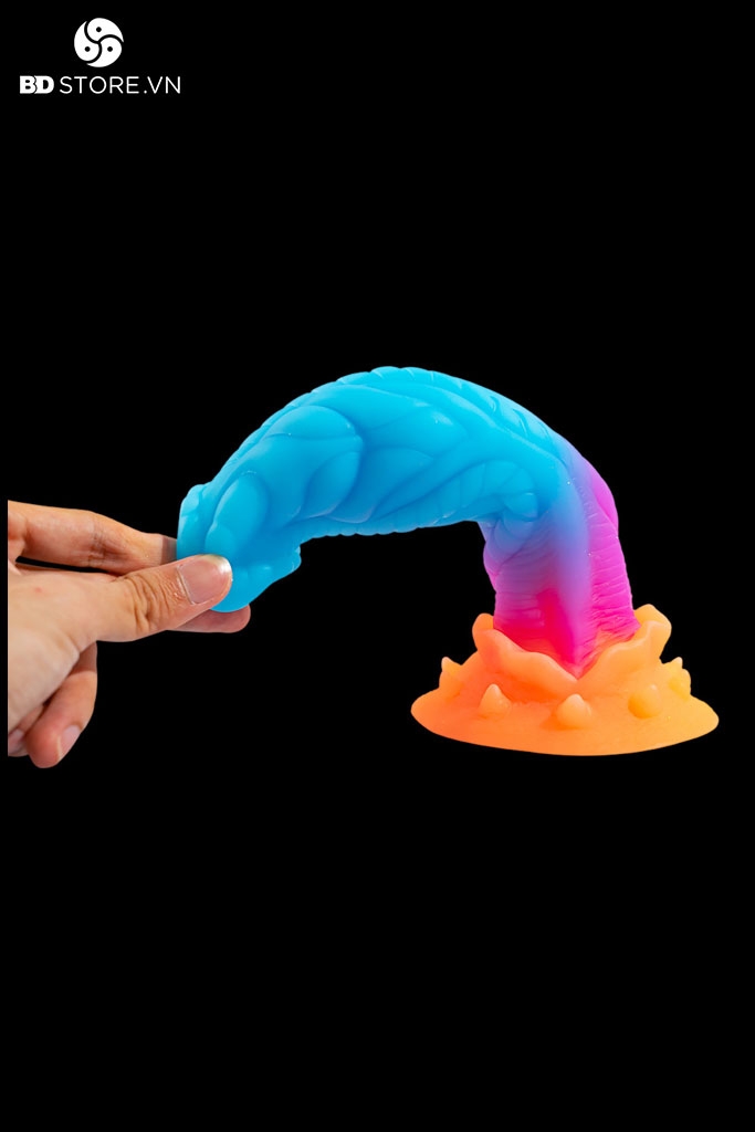 BDT135 - Chim giả monster silicon mềm dẻo có gai ở đế dài 13 và 17cm