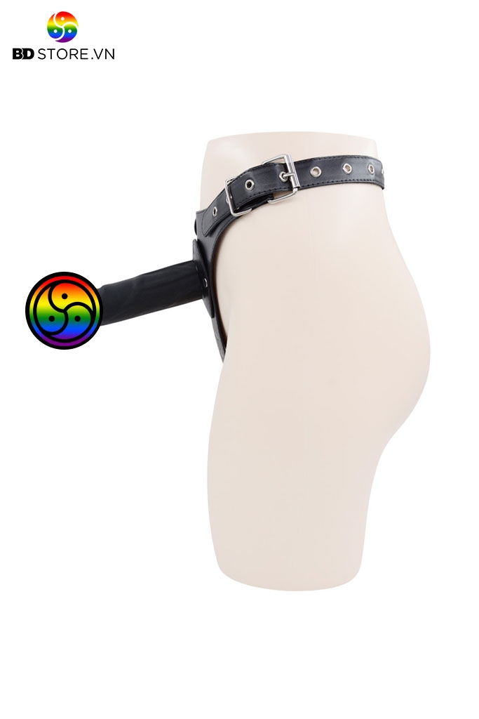 BDT1616 - Dương vật giả liền quần đính đinh tán dài 13 và 18cm