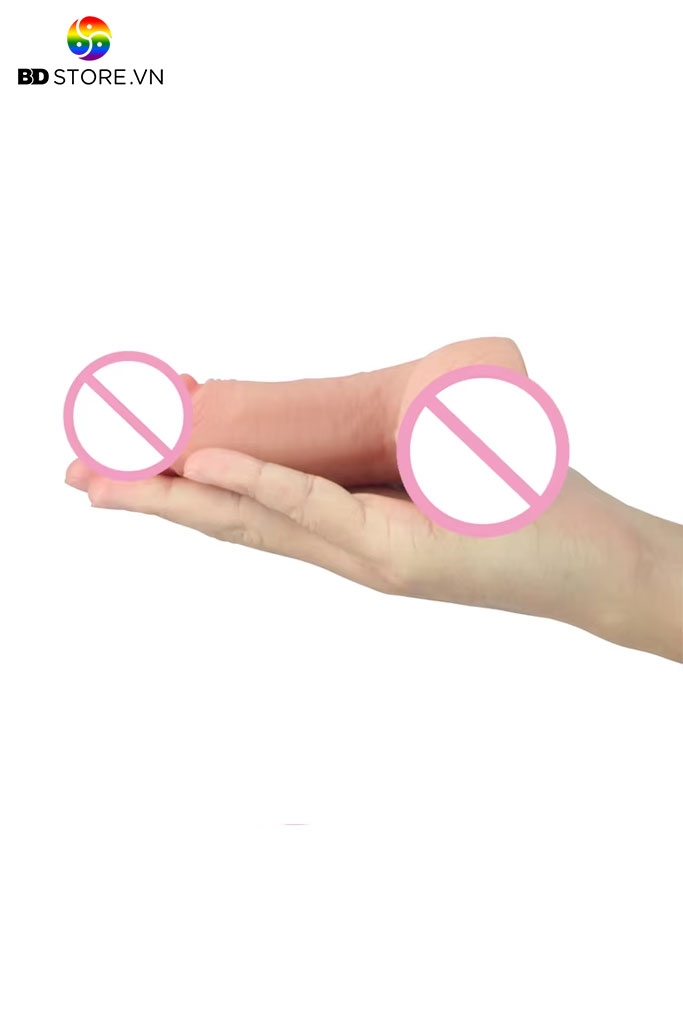 BDT1648 - Cu giả mini Love toy silicon siêu mềm trơn mịn dài 126mm