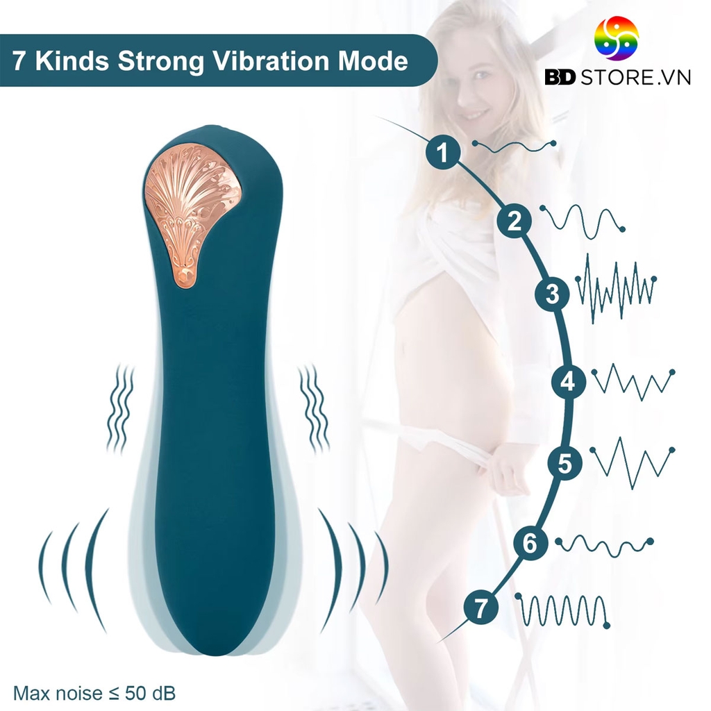 BDT1842 - Trứng rung tình yêu ngụy trang viên đạn có vương miện dài 13cm