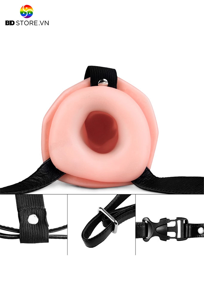 BDT1895 - Cu giả rỗng ruột có quần Love Toy điều khiển từ xa có dây