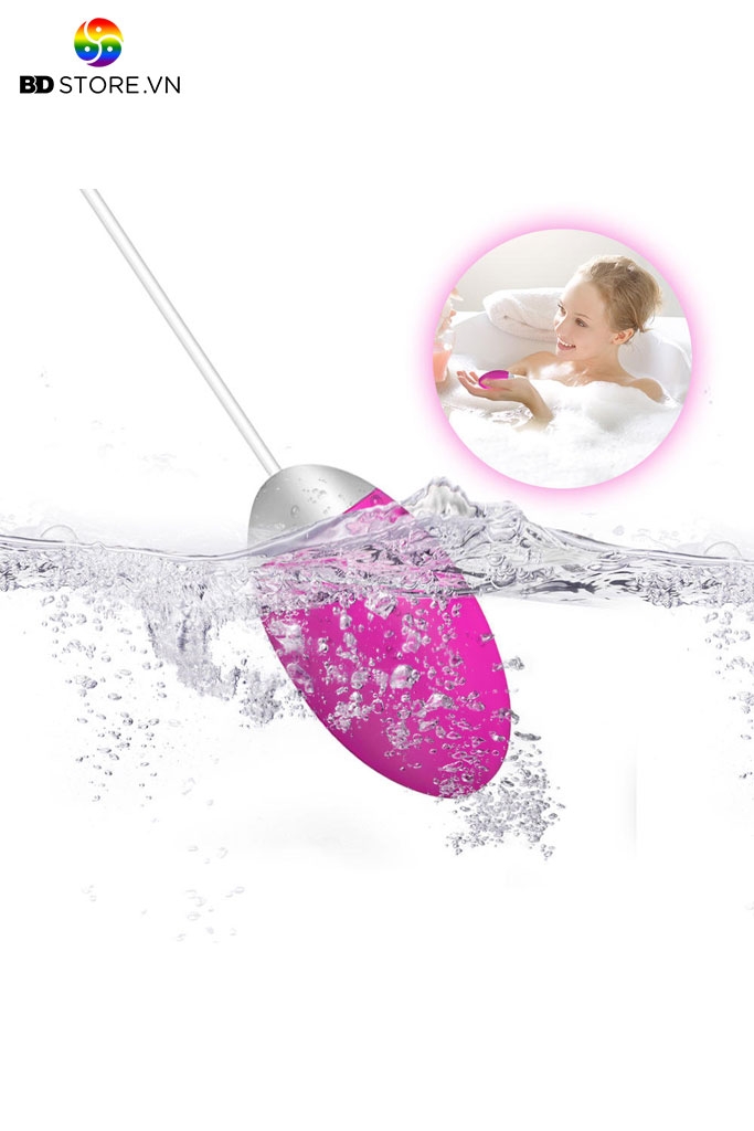 BDT2170 - Trứng rung có dây kèm 10 chế độ sạc điện dài 8.1cm