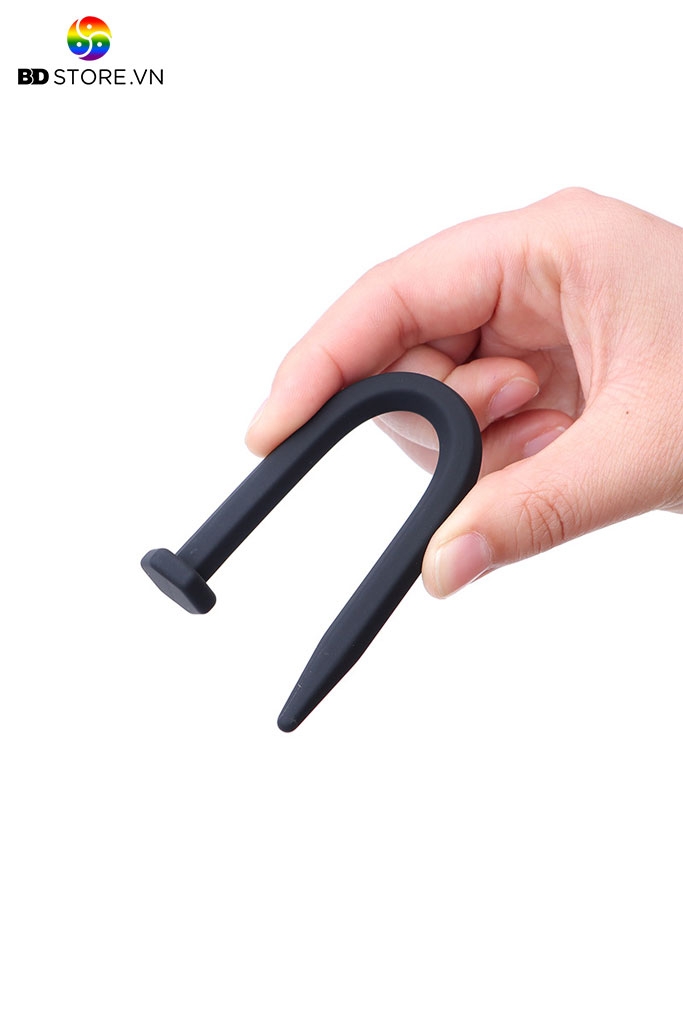 BDT2187 - Sounding đồ chơi niệu đạo silicon thiết kế vít trơn mịn dài 15.5cm