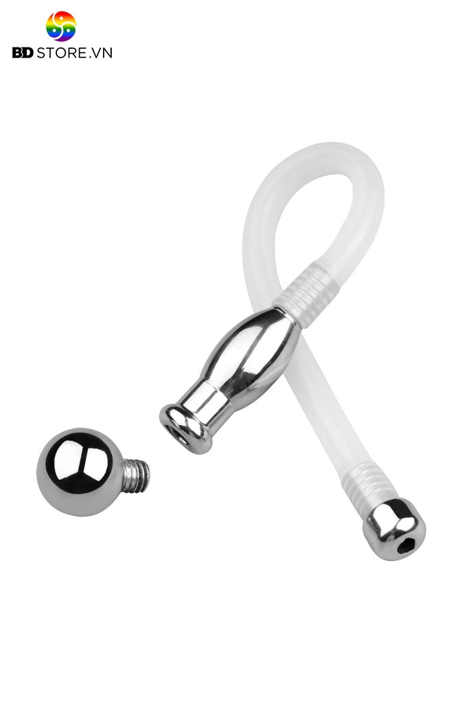 BDT2207 - Sounding đồ chơi niệu đạo thông lỗ tiểu có nắp đóng mở dài 175mm