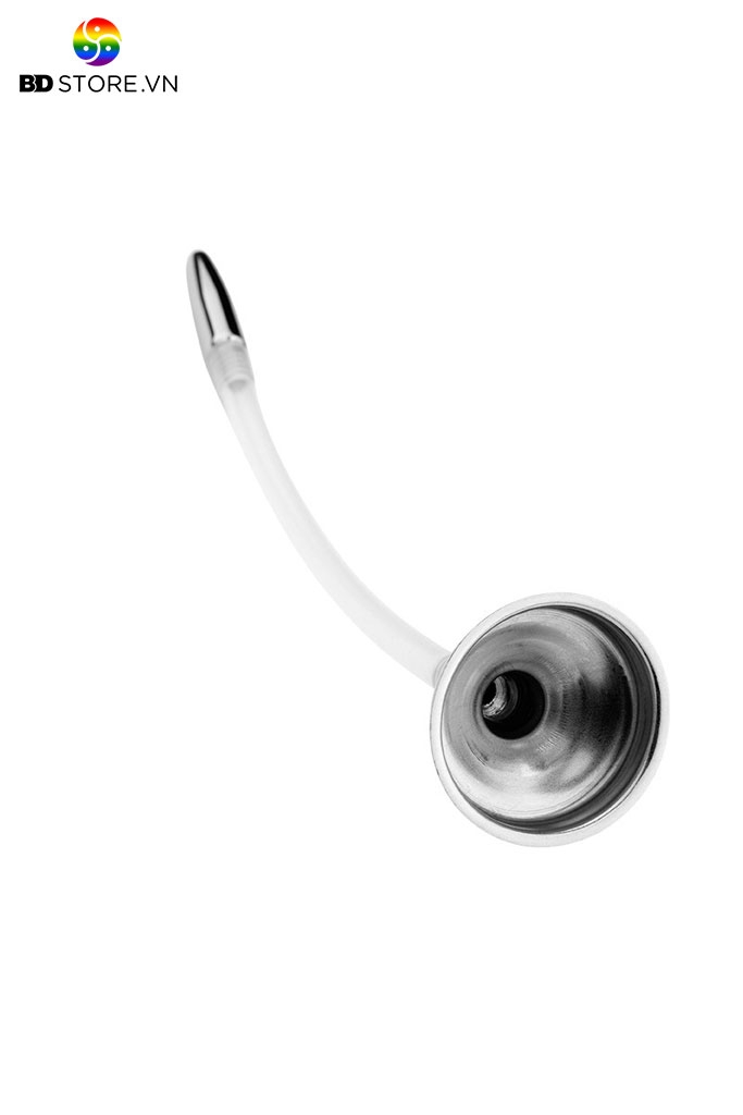 BDT2208 - Dụng cụ sounding silicon thông tiểu hình phễu dài 20cm