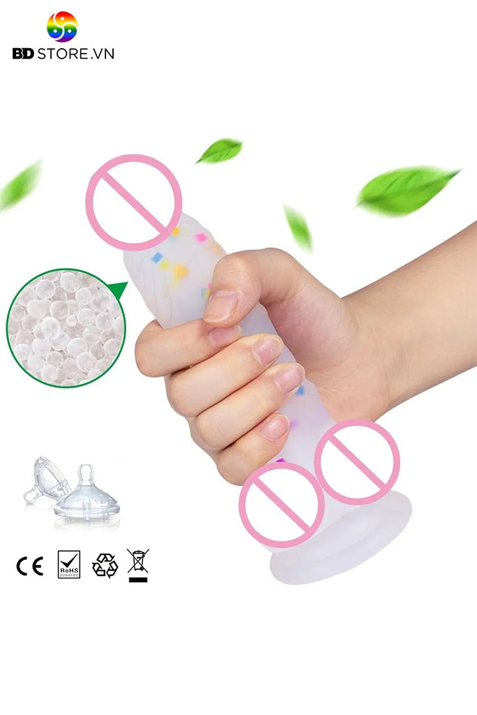 BDT2269 - Cu giả gắn tường màu thạch silicon dài 18cm với khả năng uốn dẻo