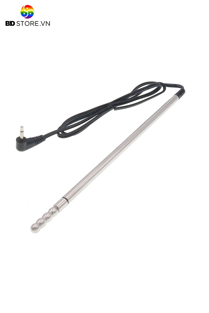 BDT2381 - Đồ chơi niệu đạo sounding inox kích điện dài 15 19 và 23cm