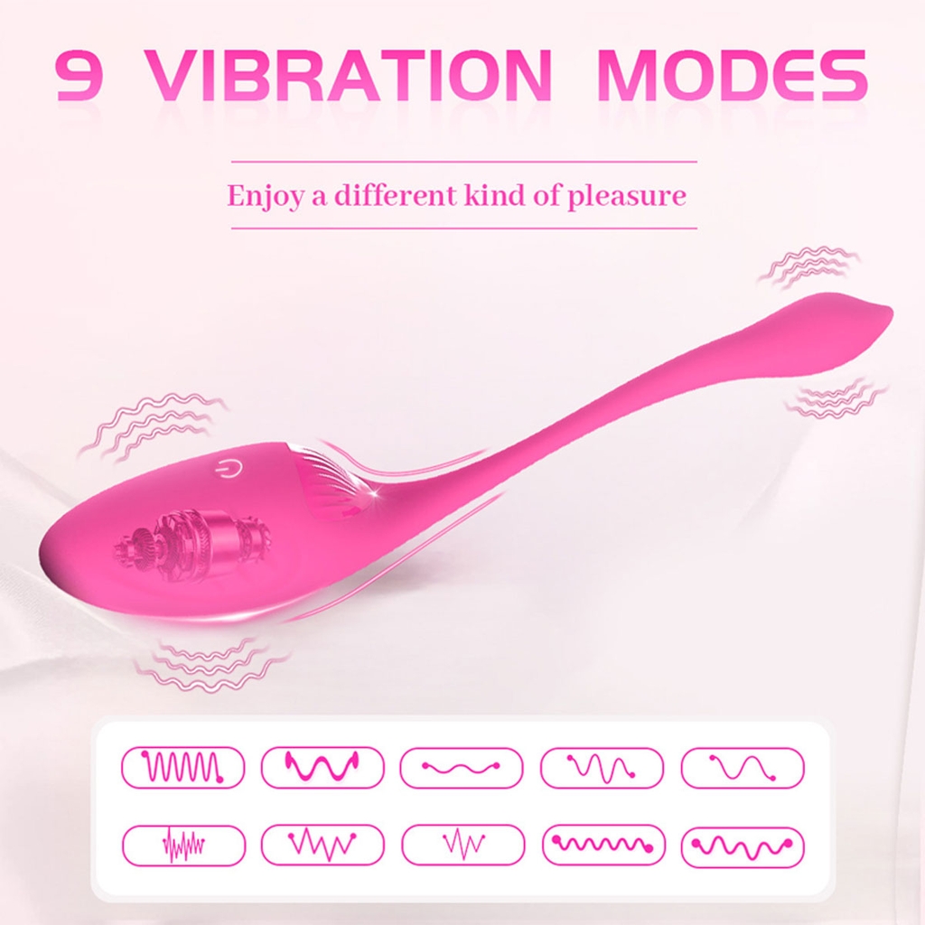 BDT2356 - Trứng rung 2 đầu điều khiển không giới hạn dài 225mm