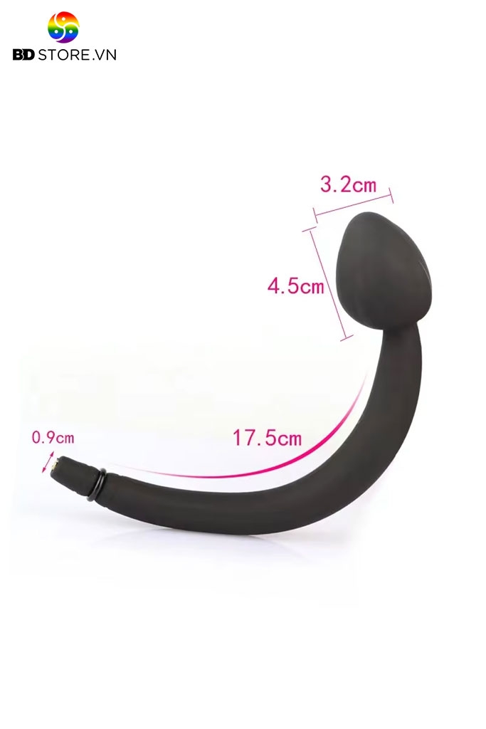 BDT2462 - Anal pump bơm tay có thể tháo rời với butt plug dài 19cm