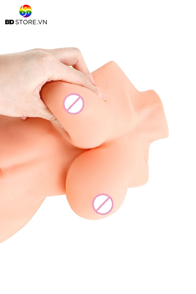 BDT2524 - Búp bê tình dục mini ngực to và eo thon silicon mềm dài 36.5cm