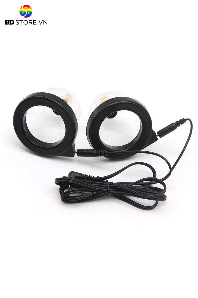 BDT2803 - Hút núm vú kích điện bằng nhựa có dây nối đường kích 3.5cm