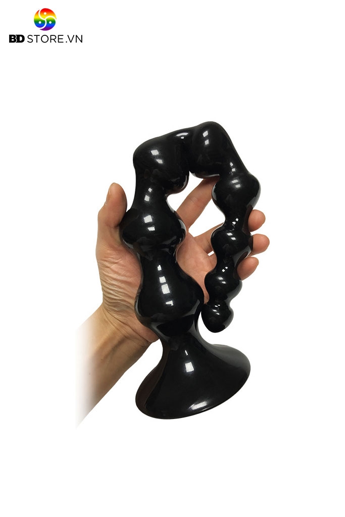 BDT2960 - Anal beads với chuỗi hạt bi tròn có đế dính tường