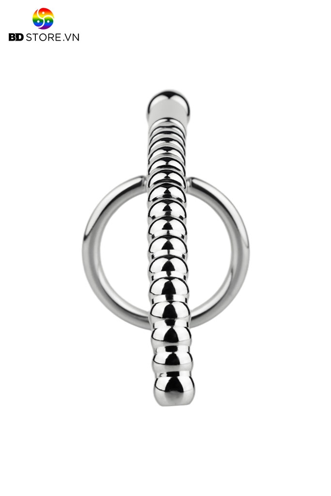 BDT3207 - Đồ chơi niệu đạo inox với chuỗi nhiều hạt bi mix vòng đeo