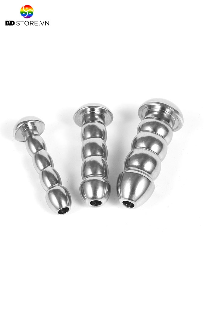 BDT3209 - Sounding inox niệu đạo rỗng ruột dạng 5 tầng hạt liền nhau dài 33mm