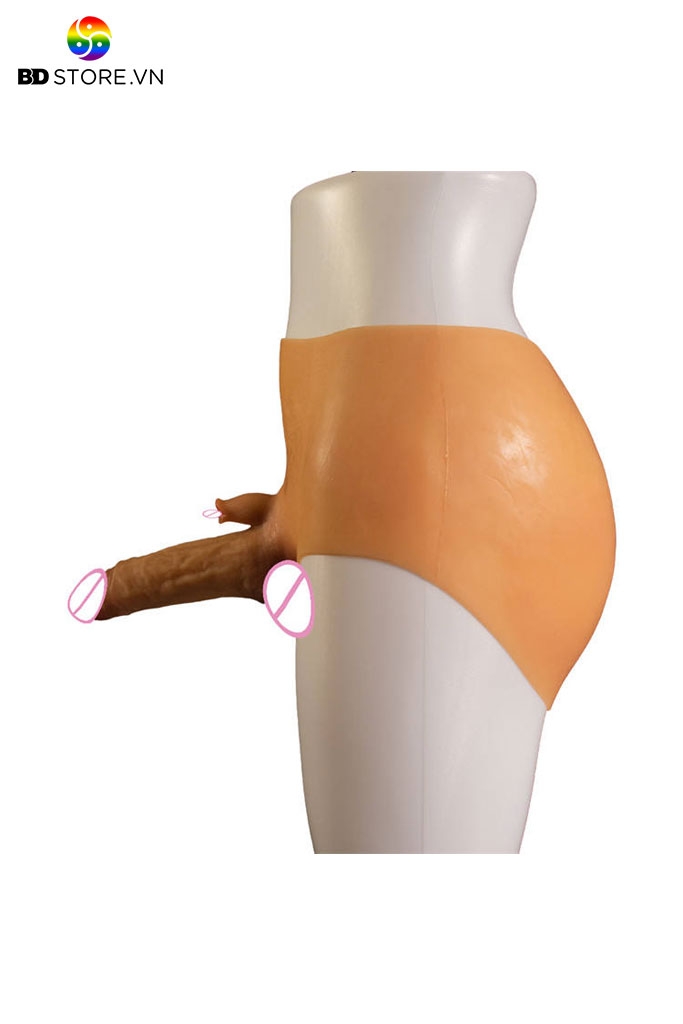 BDT3482 - Dương vật giả cao cấp có quần và lưỡi liếm điều khiển từ xa