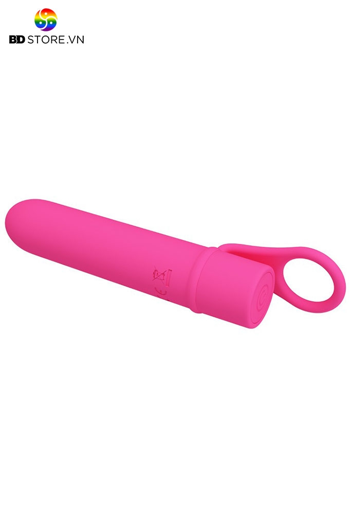 BDT3604 - Trứng rung mini Pretty Love mix vòng xỏ ngón dài 135mm
