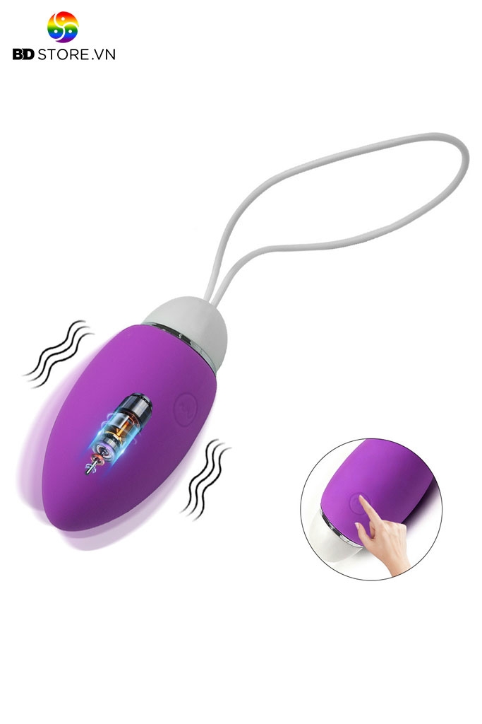 BDT4230 - Trứng rung mini điều khiển qua APP có 10 chế độ và sạc điện
