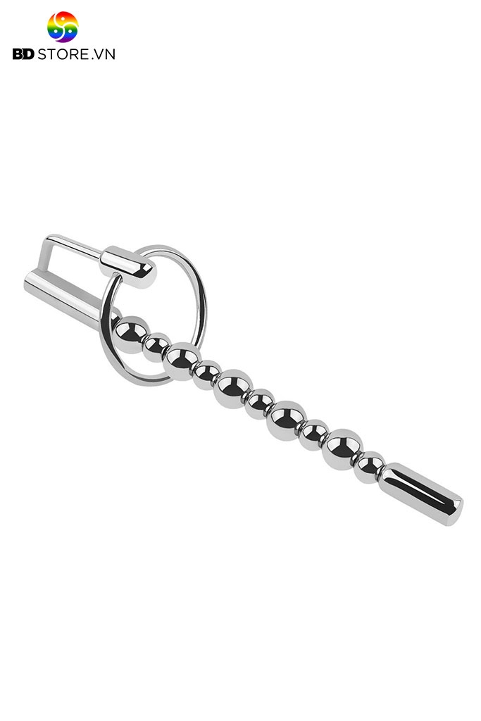 BDT4239 - Dụng cụ nong niệu đạo inox với chuỗi hạt bi mix móc nối cố định
