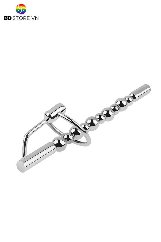 BDT4239 - Dụng cụ nong niệu đạo inox với chuỗi hạt bi mix móc nối cố định