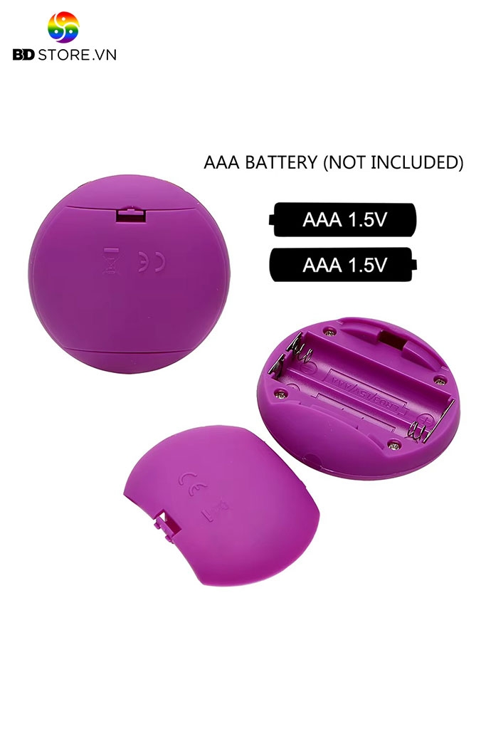 BDT4309 - Trứng rung hình con cá voi điều khiển từ xa và sạc điện dài 15cm
