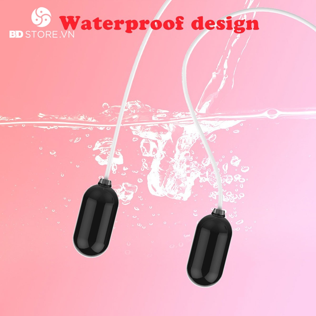 BDT4492 - Trứng rung 2 đầu cỡ nhỏ có dây và 16 tần số điều khiển nút bấm