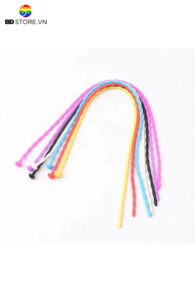BDT4532 - Dụng cụ sounding silicon hình chuỗi hạt lượn sóng dài 30cm
