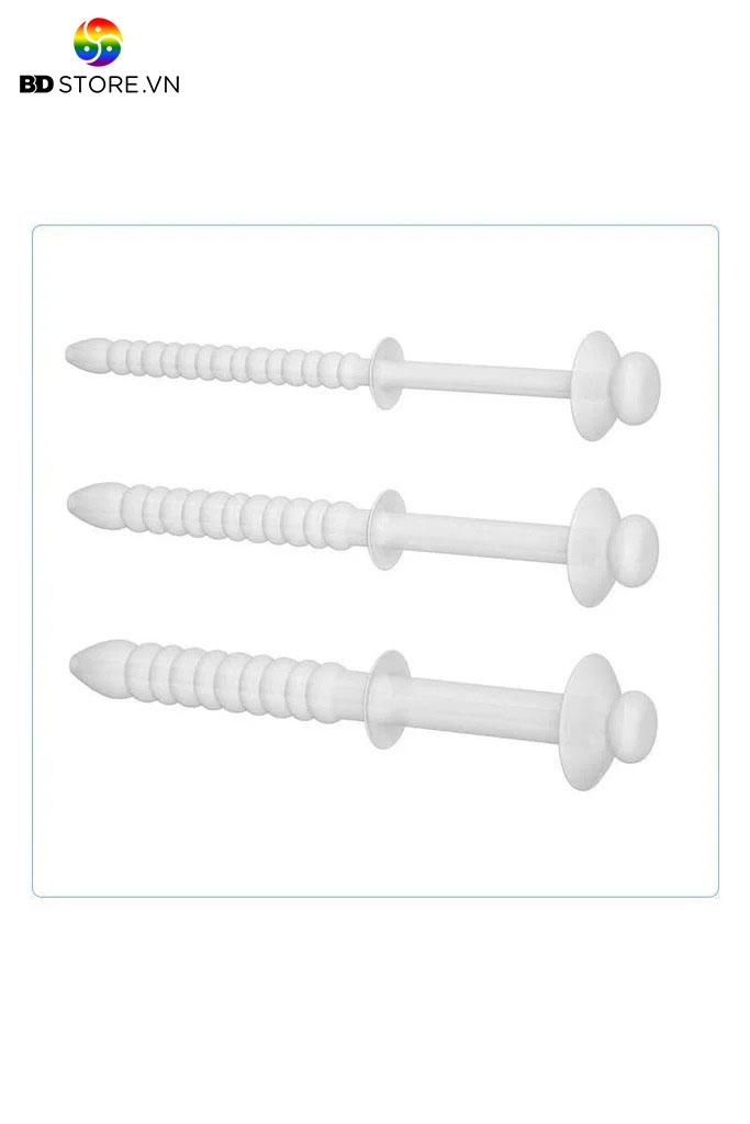 BDT4687 - Dụng cụ thông niệu đạo với chuỗi hạt mix đầu nấm dài 105mm