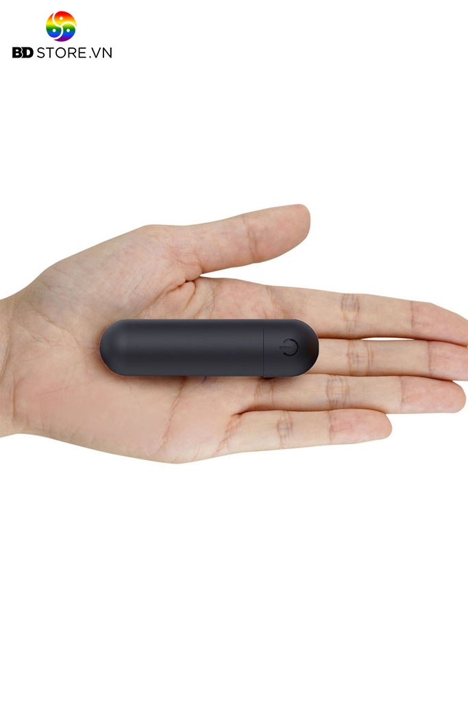 BDT512 - Trứng rung tình yêu mini silicon hình viên đạn dài 8cm