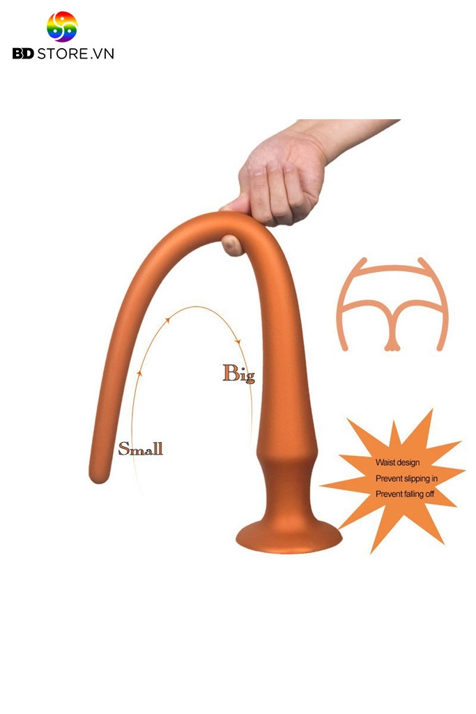 BDT854 - Đồ chơi hậu môn long anal cao cấp siêu dài đế hít tường