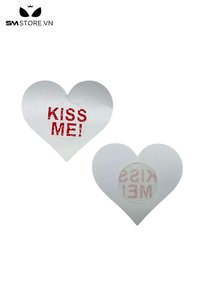 SMP061 - Miếng dán ngực kiss me hình trái tim sexy quyến rũ
