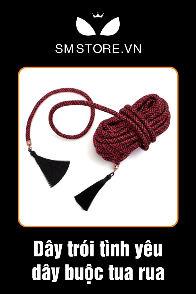 SMT106 - Dây trói tình yêu cao cấp bằng nylon mềm mịn không hằn da