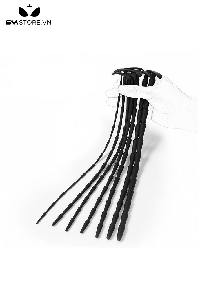 SMT3210 - Sounding silicon kích thích niệu đạo dạng phân đốt dài 30cm