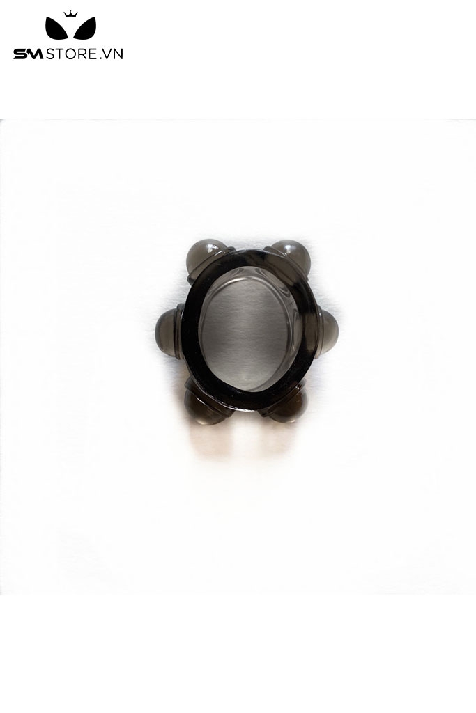 SMT3809 - Vòng silicon đeo dương vật đàn hồi có bi nổi to bao quanh