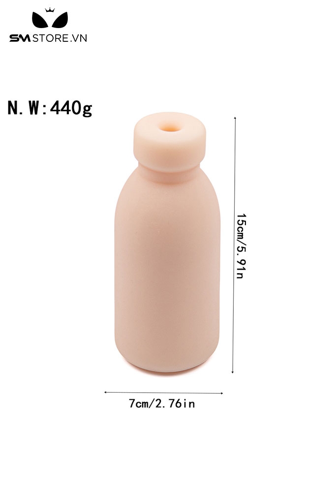 SMT4081 - Hậu môn giả silicon cao cấp ngụy trang chai nước kín đáo