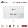 Màn hình máy tính văn phòng AiVision A3201FS (31.5inch / ADS-IPS / FHD / 75hz / 5ms) - ĐEN / TRẮNG