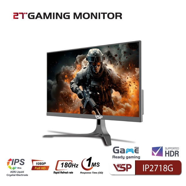 Màn hình VSP IP2718G (27inch / IPS / FHD / 180Hz / 1Ms / Freesync)