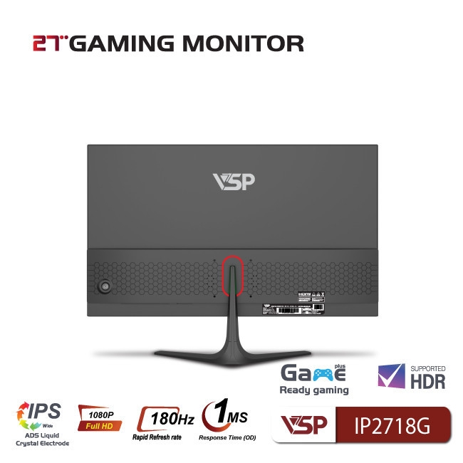 Màn hình VSP IP2718G (27inch / IPS / FHD / 180Hz / 1Ms / Freesync)