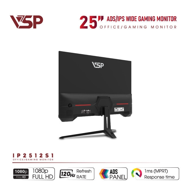 Màn hình phẳng VSP IP2512S1 (25inch / IPS / FHD / 120Hz / 1ms)