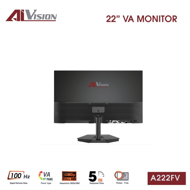 Màn hình VSP AIVISION A222FV (21.5Inch/ Full HD/ 5ms/ 100HZ/ 250cd/m2/ VA)