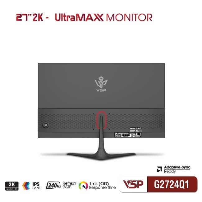 Màn Hình VSP G2724Q1 - 2K - IPS - 27 inch - 240Hz