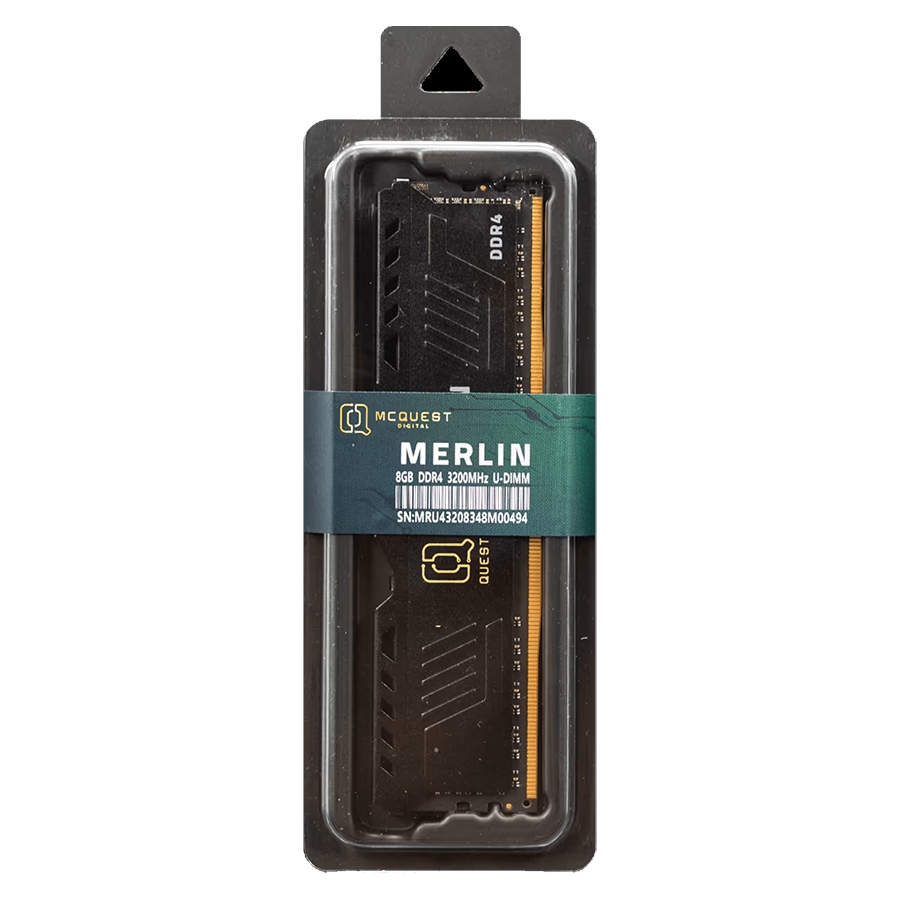 Bộ nhớ Ram MCQUEST MERLIN 16GB DDR4 3200MHz