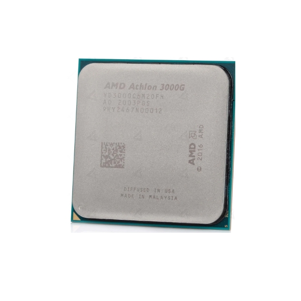 CPU AMD Athlon 3000G (Socket AM4/ Base 3.5Ghz/ 2 Cores/ 4 Threads/ Cache 5MB)